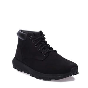 Timberland Heren Winsor Park Leren Mid Cut Lace Up Laarzen (Zwart)