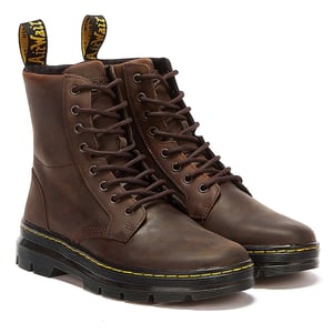 Shop Voor Dr. Martens Combs Crazy Horse Heren Bruine Laarzen