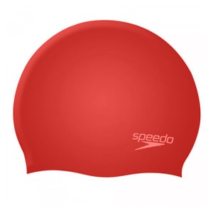 Speedo Kinderen/Kinderen Siliconen Badmuts (Rood)