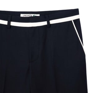 Lacoste Heren Badge Rechte Pantalon (Blauw)