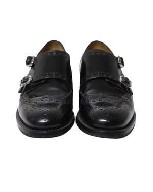 Church's Burwood Brogues met Nieten in Zwart Leer