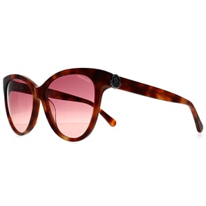 Moncler ML0283 52T havana bordeaux gradiÃ«nt zonnebril