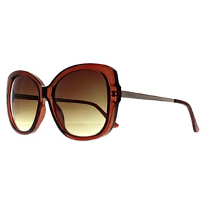 Calvin Klein CK22548S 210 transparant bruin zonnebril met kleurverloop
