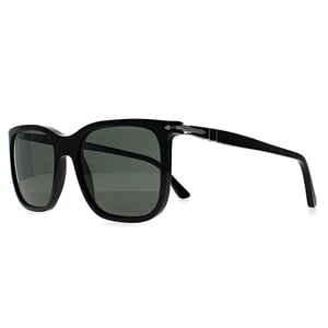 Persol PO3357S 95/58 zwart groen gepolariseerde zonnebril