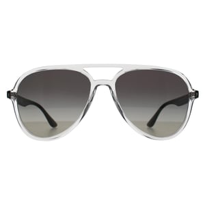 Ray-Ban RB4376 647711 gepolijst transparant grijs gradiÃ«nt zonnebril