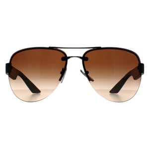Prada Sport PS55YS 5AV02P gunmetal bruin gradiÃ«nt zonnebril
