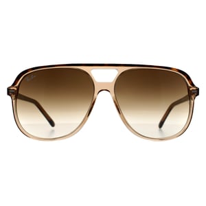 Ray-Ban Bill RB2198 129251 gepolijst havana op transparant bruin lichtbruin gradiÃ«nt zonnebril