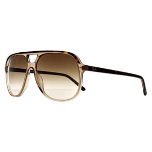 Ray-Ban Bill RB2198 129251 gepolijst havana op transparant bruin lichtbruin gradiÃ«nt zonnebril