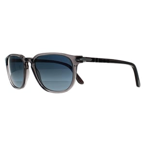 Persol PO3019S 1196S3 transparant grijs blauw gradiÃ«nt gepolariseerde zonnebril