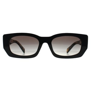 Prada PRB05S 3890A7 zwart & havana grijs gradiÃ«nt zonnebril