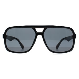 Guess GF5125 01A glanzend zwart blauw grijs zonnebril