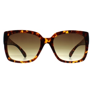 Calvin Klein CK22549S 240 glanzende zonnebril havana bruin met kleurverloop