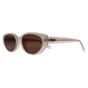 Ray-Ban RB4457D Bio Based 678673 gepolijste opaal beige donkerbruine zonnebril