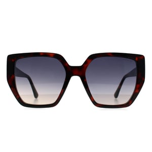 Guess GF6178 52W donker havana blauw gradiÃ«nt zonnebril