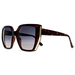 Guess GF6178 52W donker havana blauw gradiÃ«nt zonnebril