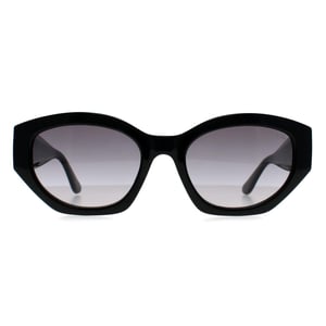 Guess GF6164 01B glanzend zwart grijs gradiÃ«nt zonnebril