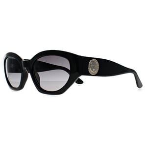 Guess GF6164 01B glanzend zwart grijs gradiÃ«nt zonnebril