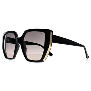 Guess GF6178 01B glanzende zwart roze bruine zonnebril