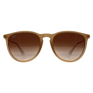 Ray-Ban RB4171 Erika 681413 gepolijst rubber beige gradiÃ«nt bruin zonnebril