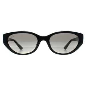 Ray-Ban RB4457D Bio Based 667711 gepolijste zwart grijs gradiÃ«nt zonnebril