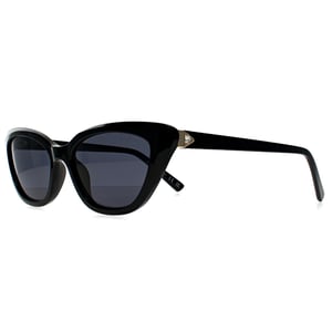 Guess GF6197 01A glanzend zwart grijze zonnebril
