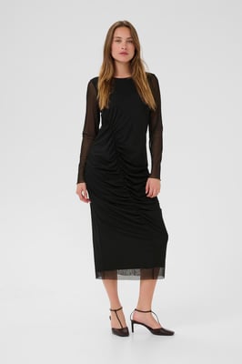 Jurk CUbingo Fitted black