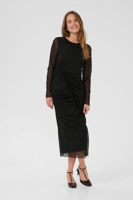 Jurk CUbingo Fitted black