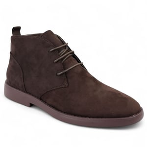 Bruine Premium Desert Style Suède Chukka Boots voor Heren