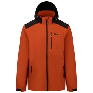 Trespass Heren Durand DLX Soft Shell Jas (Gebrande sinaasappel)