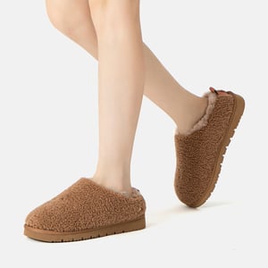 EVER AU Australië Dames Snipe Pluche Enkel Slippers