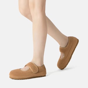 EVER AU Australië Dames Teal Verstelbare Schapenvacht Slippers