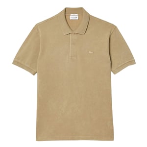 Lacoste Unisex Volwassen Orginal L.12.12 Gewassen Klassieke Polo Shirt (Beige)