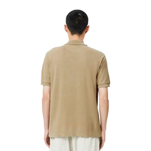 Lacoste Unisex Volwassen Orginal L.12.12 Gewassen Klassieke Polo Shirt (Beige)
