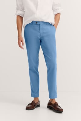 Bugatti Herren Chino met praktische riemlussen