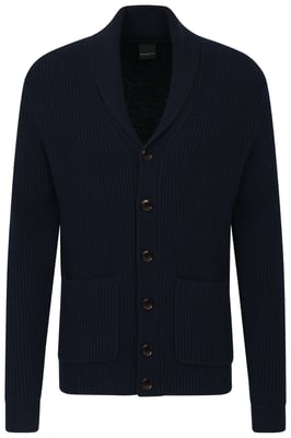 Bugatti Herren Vest met sjaalkraag
