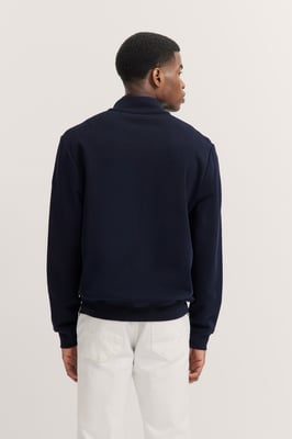 Bugatti Herren Sweatjack met rits en opstaande kraag