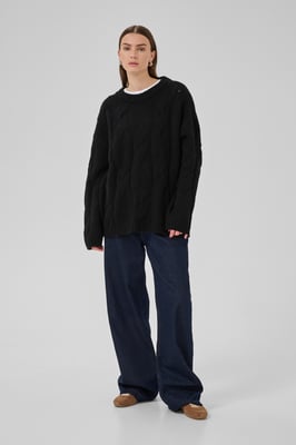 Pullover WillMW Oversize fit black