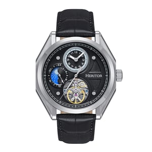 Heritor Automatic Antoni Horloge met Leren Band