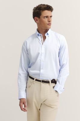 Bugatti Herren Shirt met button-down kraag
