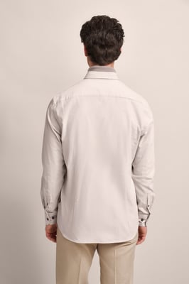 Bugatti Herren Shirt in modern fijn ribfluweel