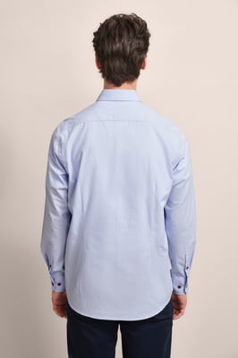 Bugatti Herren 100% katoenen overhemd
