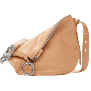 Burberry Small Knight Peach lichtbruine leren schoudertas