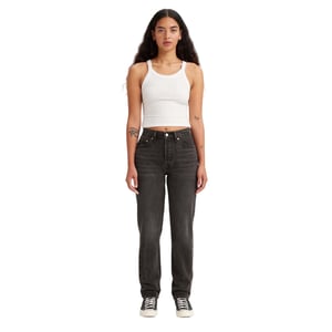 Levis Dames/Dames 501 81 Jeans (Zwart)