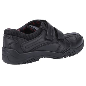 Hush Puppies Jongens Jezza 2 Leren Schoolschoenen (Zwart)
