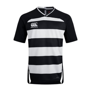 Canterbury Heren Evader Hooped Vapodri Jersey (Zwart)