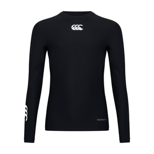 Canterbury Dames Thermoreg Langsleeve Basislaag Top (Zwart)