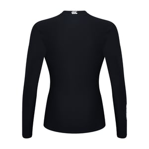 Canterbury Dames Thermoreg Langsleeve Basislaag Top (Zwart)