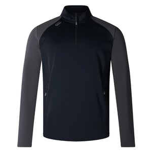 Canterbury Unisex Elite Quarter Zip Pullover voor volwassenen (Zwart)
