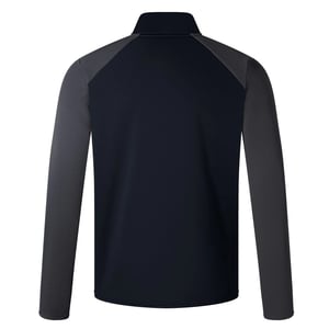 Canterbury Unisex Elite Quarter Zip Pullover voor volwassenen (Zwart)