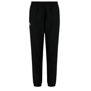 Canterbury Dames Club Effen Cuffed Tapered Joggingbroek (Zwart)